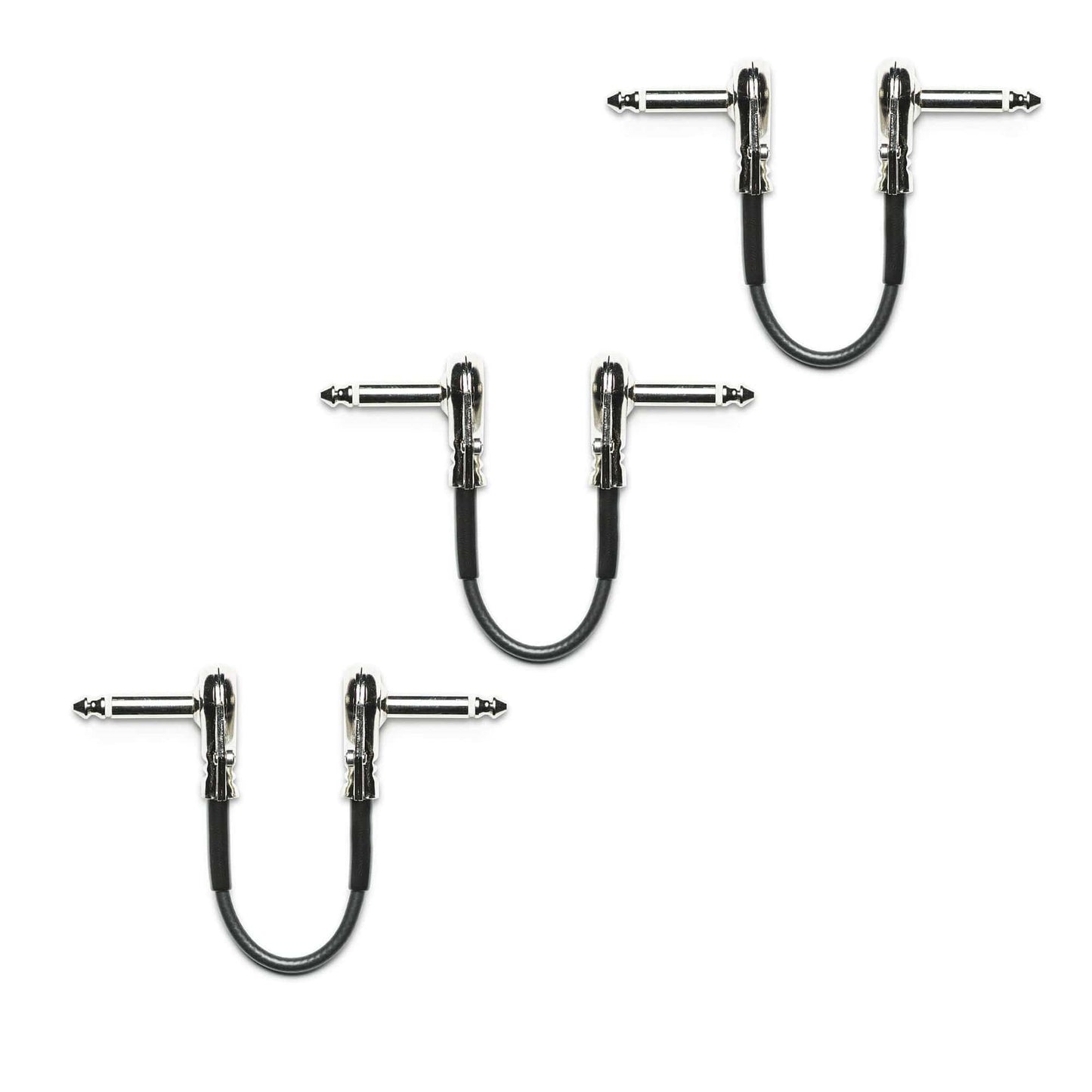 Xotic All-Brass Patch Cable 6" 3 Pack Bundle Accessories / Cables
