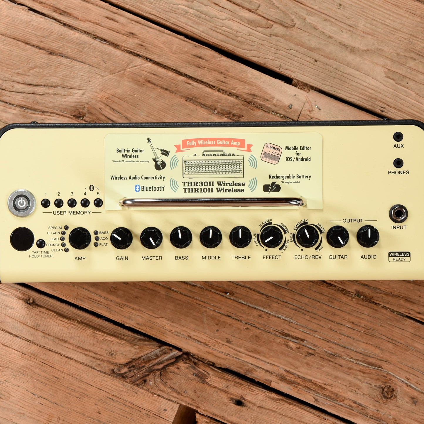 Yamaha THR10II-WL 20-Watt 2x3" Wireless Stereo Digital Modeling Guitar Combo Amps / Guitar Cabinets