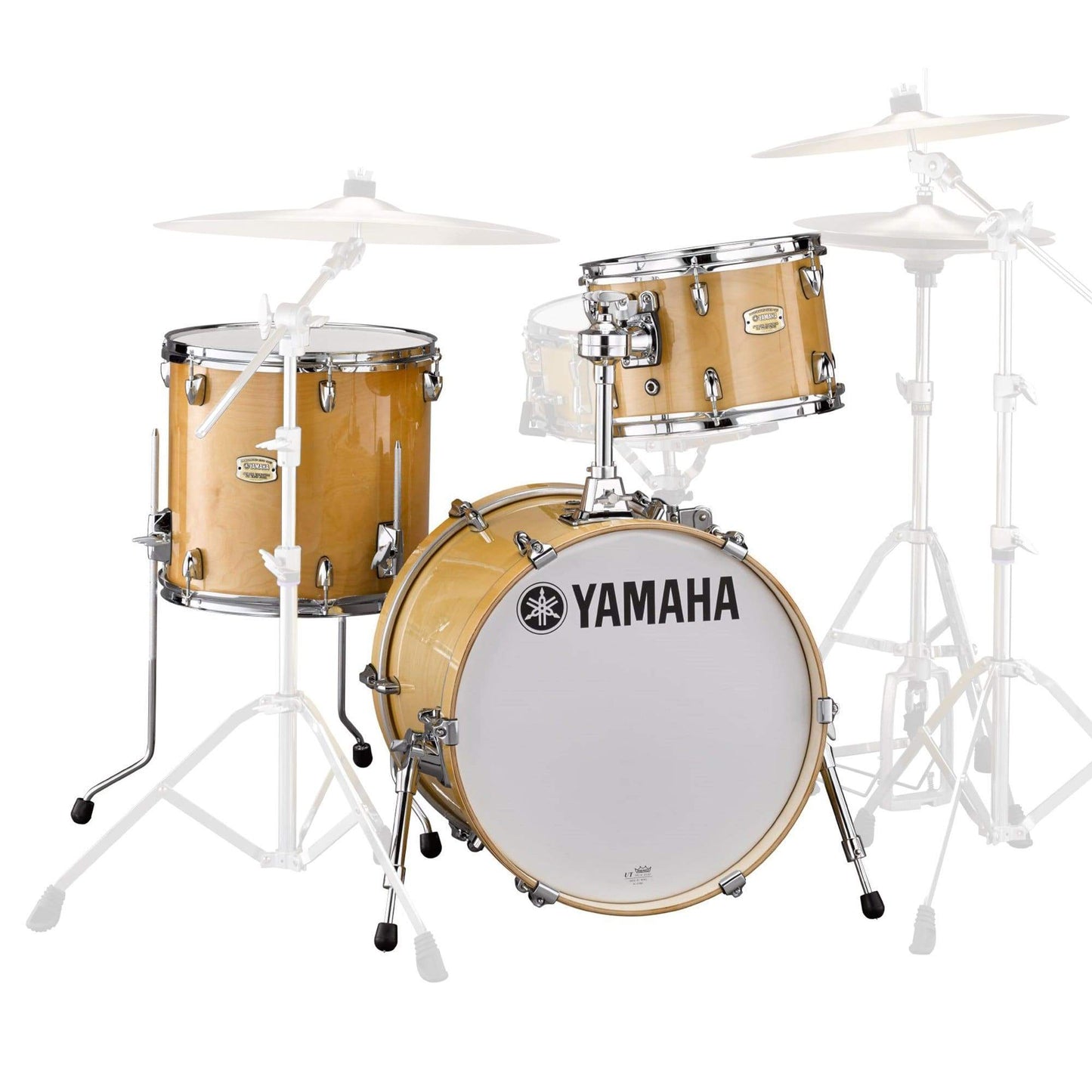 Yamaha Stage Custom 12/14/18 3pc. Drum Kit Natural Wood Drums and Percussion / Acoustic Drums / Full Acoustic Kits