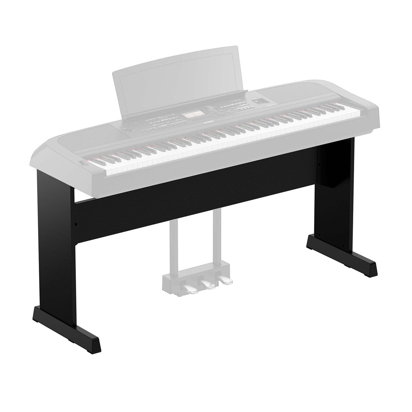 Yamaha L300B Wooden Keyboard Stand for DGX670 Black Keyboards and Synths / Keyboard Accessories / Stands