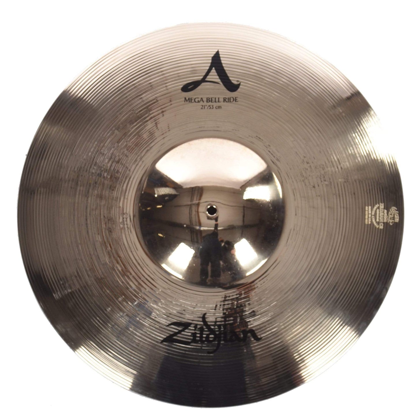 Zildjian 21" A Mega Bell Ride Cymbal Brilliant Drums and Percussion / Cymbals / Ride