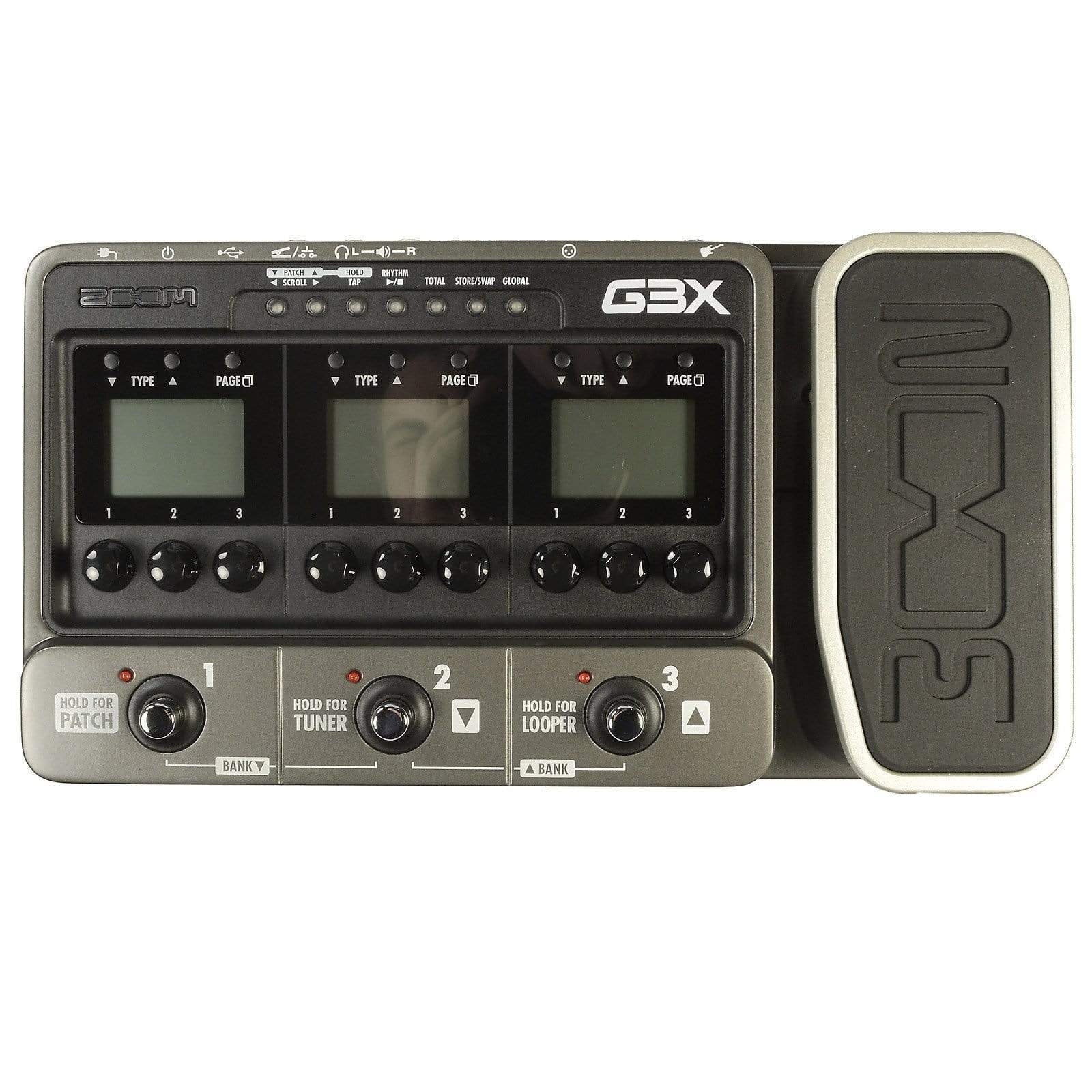zoom pedal Zoom G3X Guitar USB Multi-Effect Console Pedal w/Expression Pedal – Chicago Music Exchange