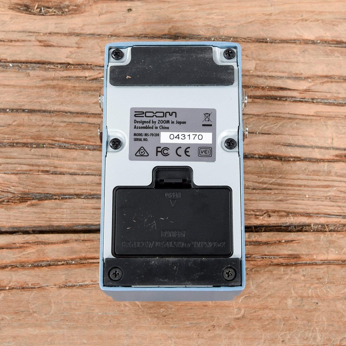 Zoom MS-70CDR Multistomp Effect Pedal w/Chorus, Delay & Reverb Effects and Pedals / Multi-Effect Unit