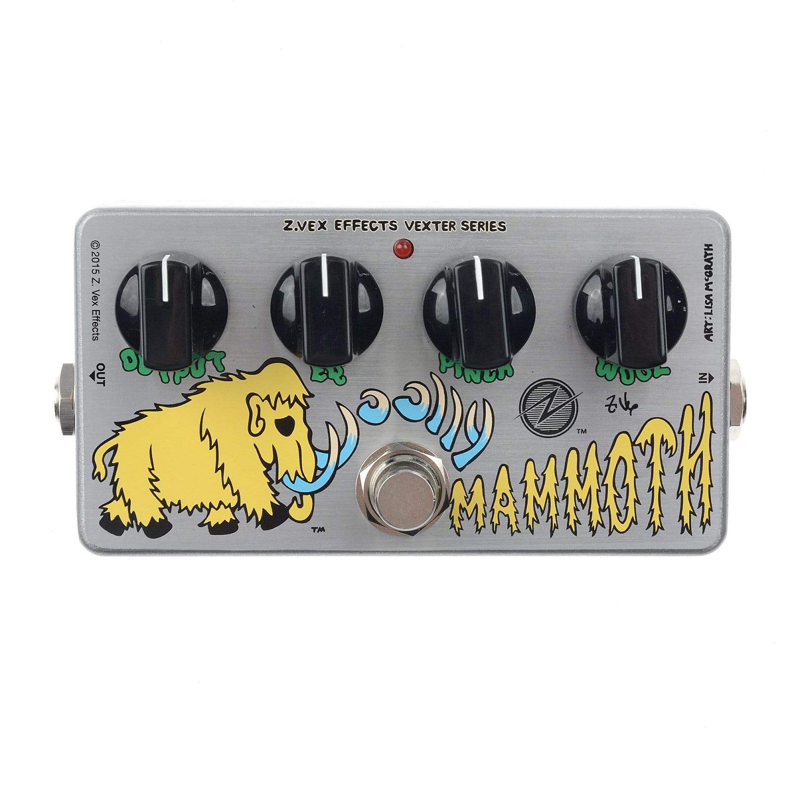 zvex pedals ZVEX Vexter Woolly Mammoth Fuzz Pedal