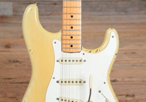 Vintage Vibes: 1958 Blonde Fender Stratocaster