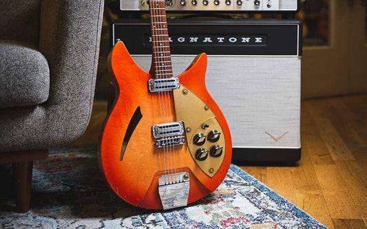 Vintage Vibes: 1961 Fireglo Rickenbacker 330 Capri