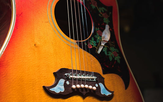Vintage Vibes: 1965 Gibson Dove Sunburst