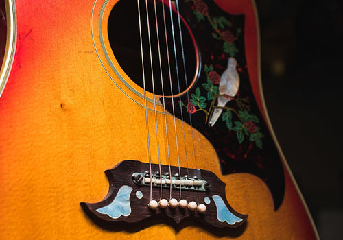 Vintage Vibes: 1965 Gibson Dove Sunburst