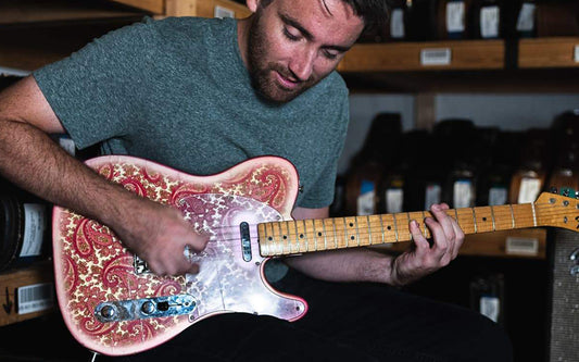 Vintage Vibes: 1968 Pink Paisley Fender Telecaster Featuring Nathaniel Murphy