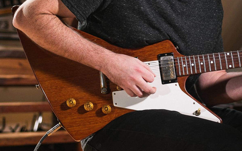 Vintage Vibes: 1976 Gibson Limited Edition Explorer Mahogany
