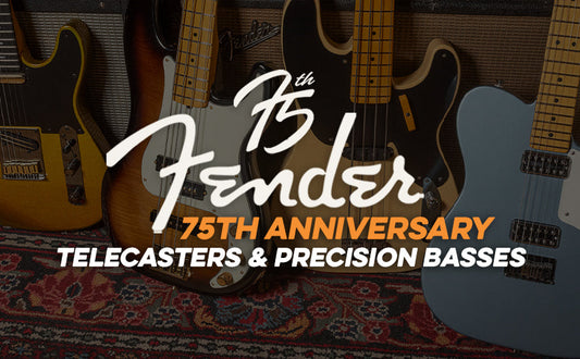 Fender | 75th Anniversary Telecasters and Precision Basses