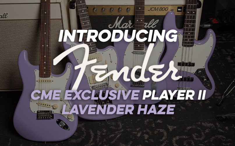 Introducing | CME Exclusive Fender Player II Lavender Haze