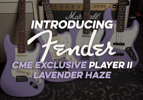 Introducing | CME Exclusive Fender Player II Lavender Haze