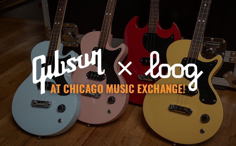 Gibson x Loog Guitars at Chicago Music Exchange