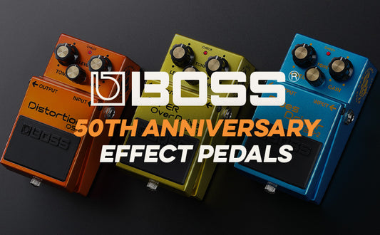 BOSS | B50A 50th Anniversary Pedals