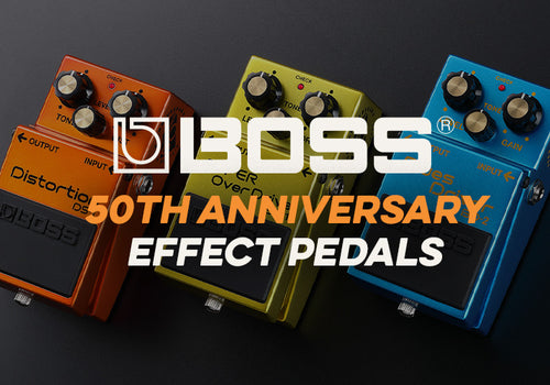 BOSS | B50A 50th Anniversary Pedals