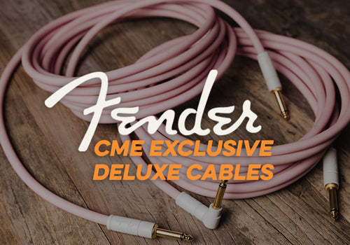 Fender | CME Exclusive Shell Pink Deluxe Cables