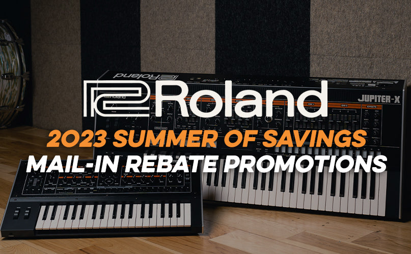 Roland Summer Of Savings Promotions 2023