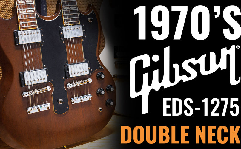 Vintage Vibes: 1970s Gibson EDS-1275 Double Neck