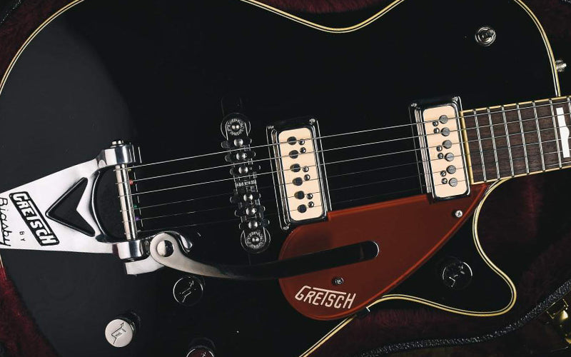 Gretsch Nick 13 Tiger Army Jet Only Available at Chicago Music Exchange