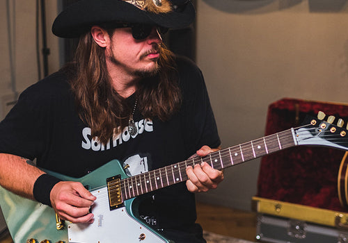 Lance Lopez Does Some Bluesy Riffin'