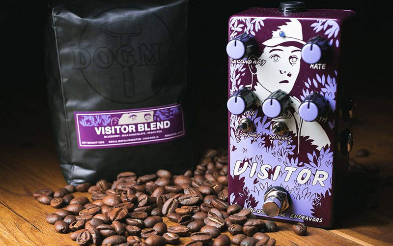 Old Blood Noise Endeavors x Dogma Coffee Visitor Parallel Multi-Modulator Pedal