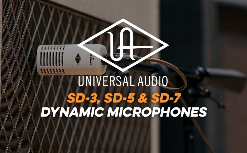 Universal Audio | SD-3 SD-5 SD-7 Dynamic Microphones