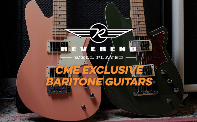 Reverend | CME Exclusive Descent Baritone Guitars