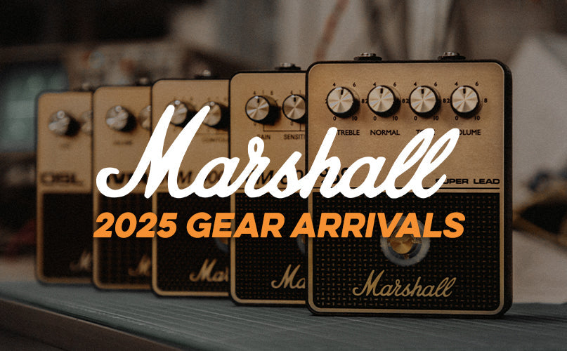 Marshall Amplifiers | 2025 Gear Arrivals – Chicago Music Exchange