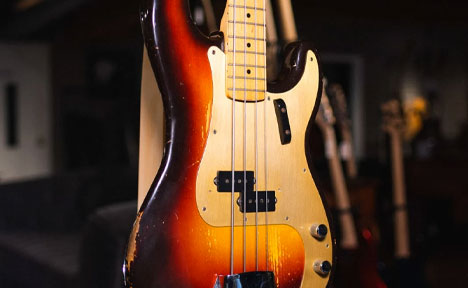 Vintage Vibes: 1959 Fender Sunburst Precision Bass
