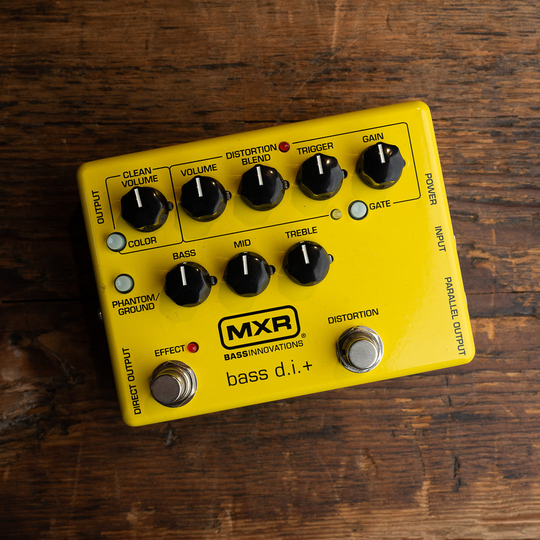 MXR M80 Special Edition Yellow Bass DI+ Pedal – Chicago Music Exchange