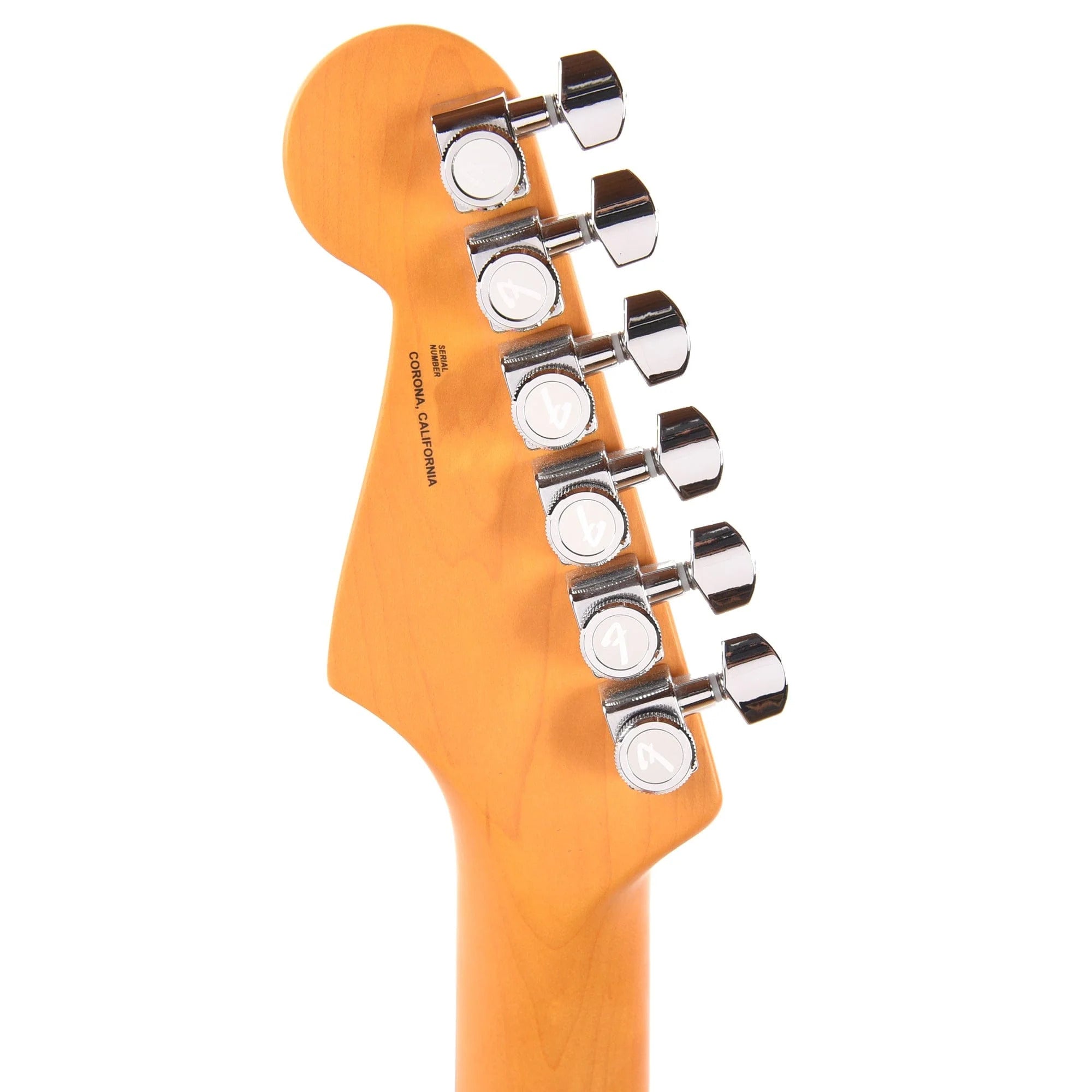 Fender American Ultra Stratocaster Bubble Gum Metallic w/Ebony Fingerboard & Anodized Black Pickguard