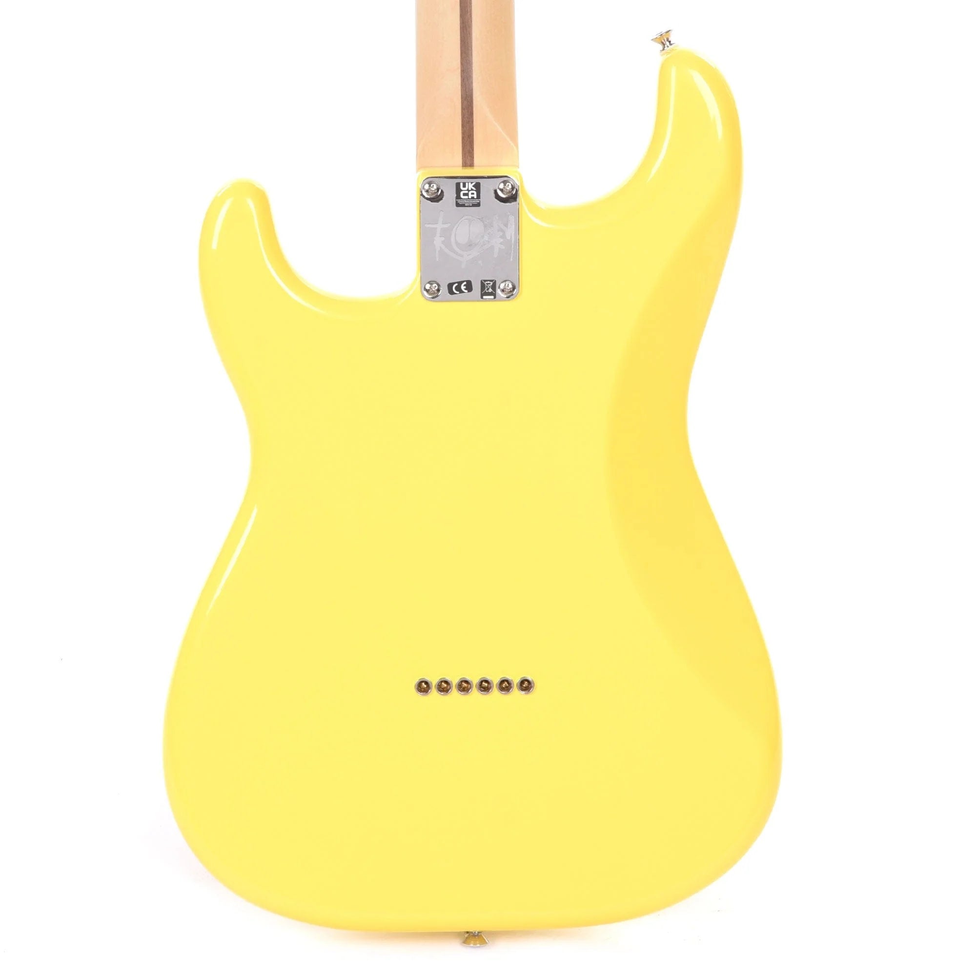 Fender Artist Limited Edition Tom DeLonge Stratocaster Graffiti Yellow
