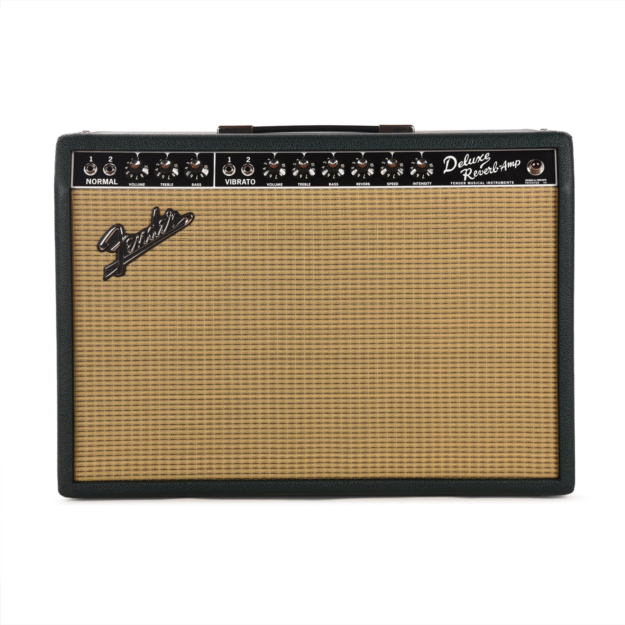 Fender FSR '65 Deluxe Reverb 22w 1x12 Combo British Racing Green w/ Eminence GA-SC64