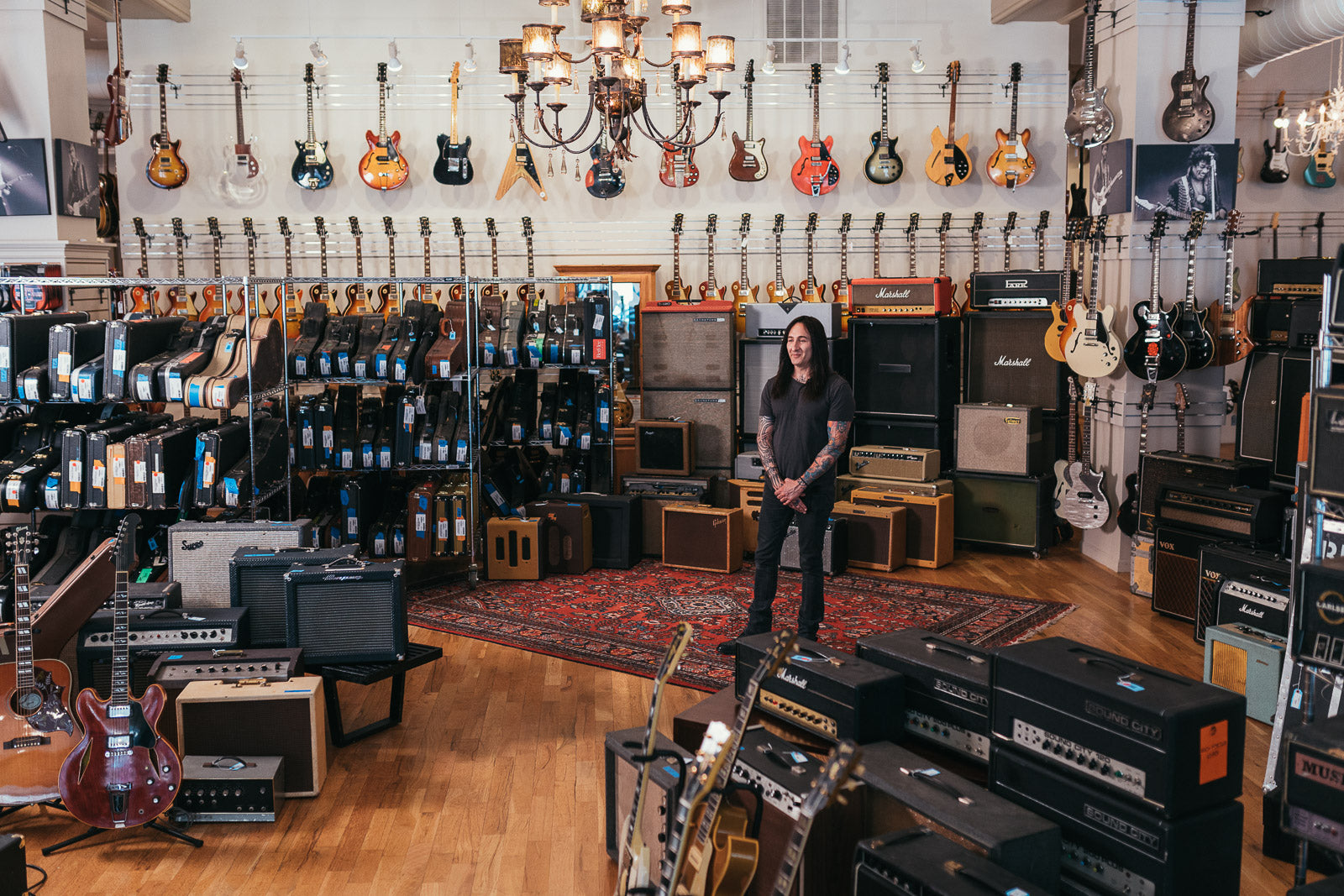 Guitar collection