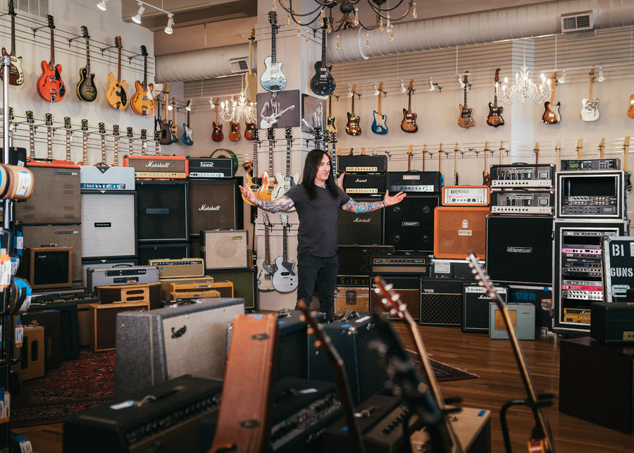 Guitar collection acquisition