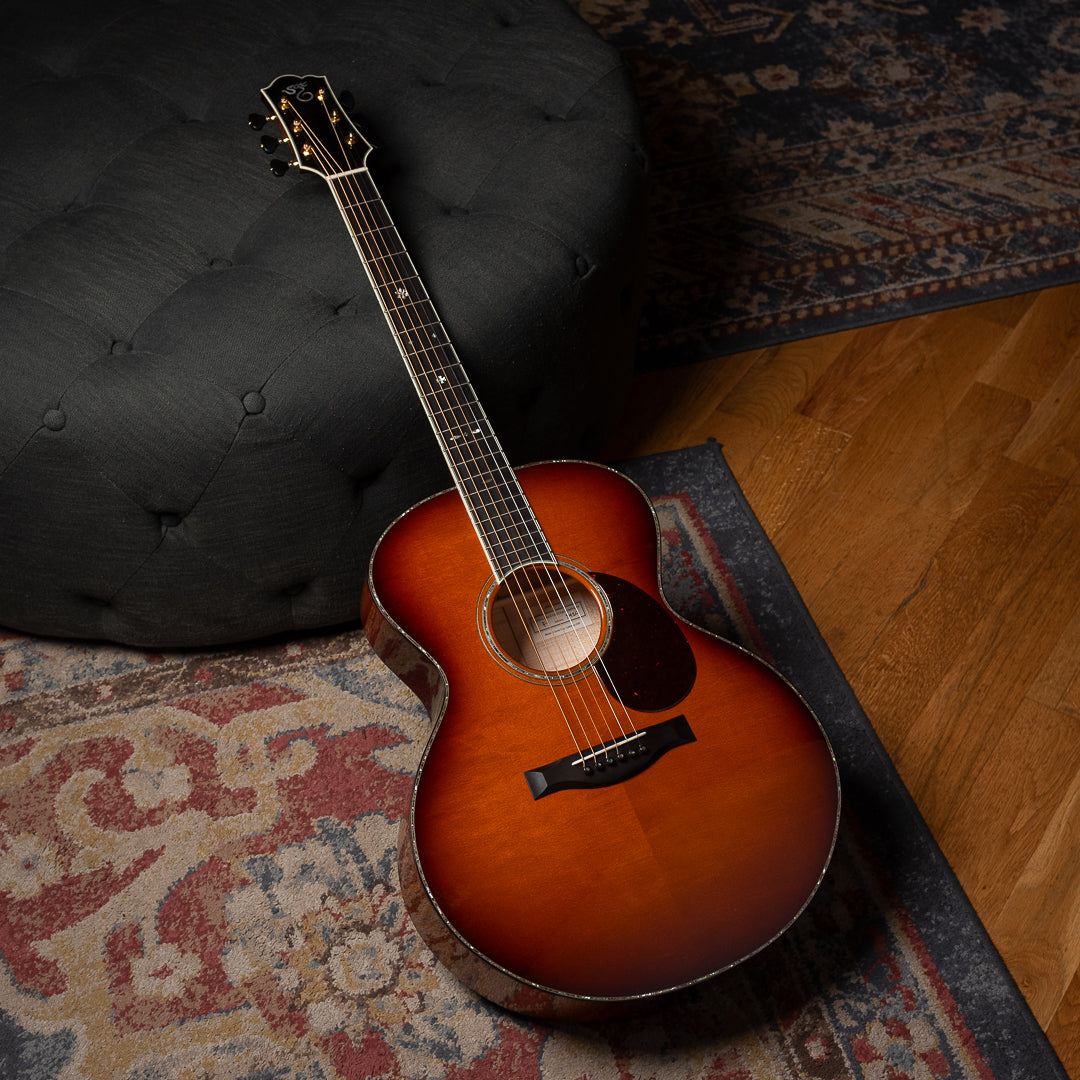 Santa Cruz F Model Bearclaw German Spruce/Flamed Maple Full Body Sunburst