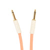 Fender Deluxe Instrument Cable Pacific Peach 15' Straight-Straight