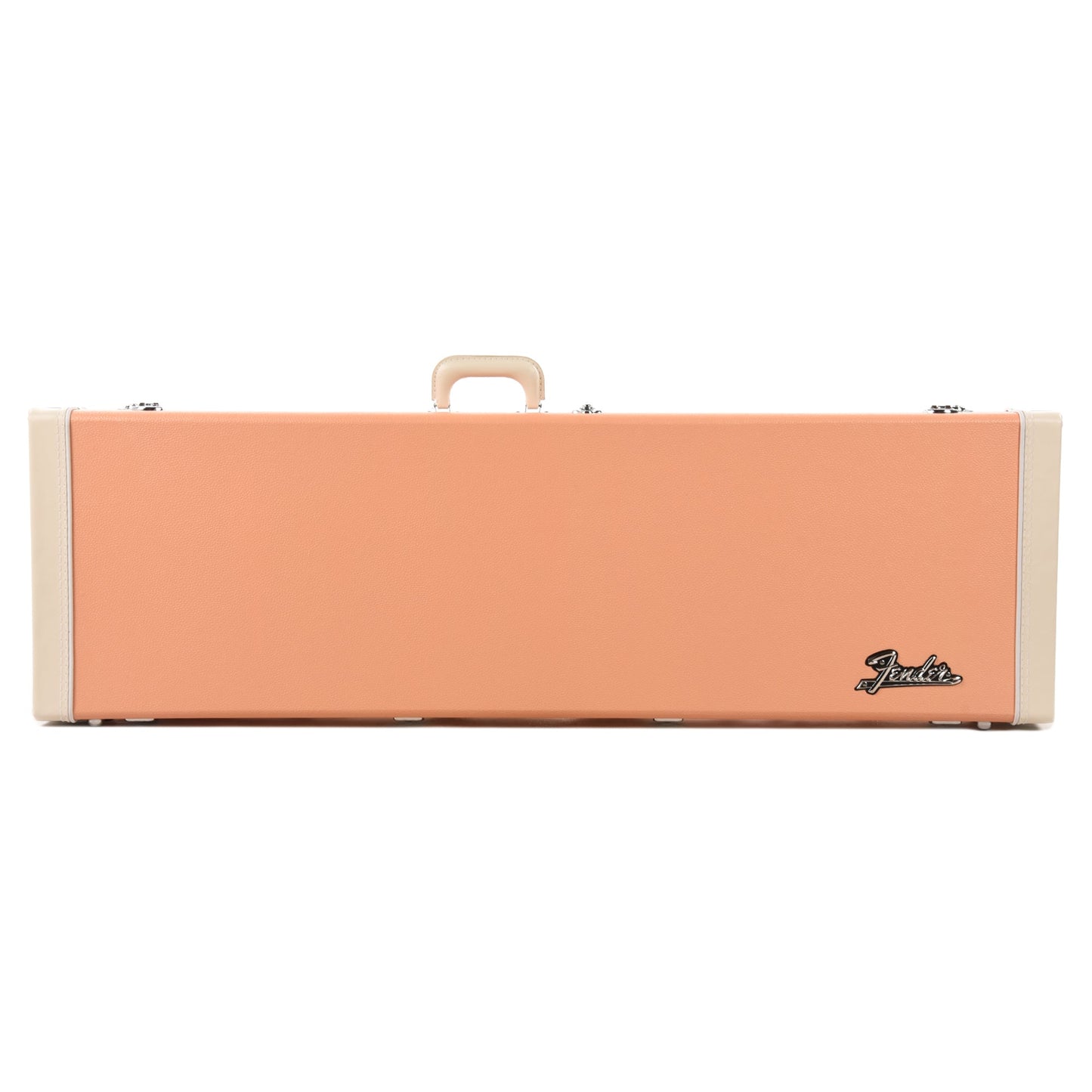 Fender Pacific Peach Case & Accessory Bundle for Precision Bass/Jazz Bass