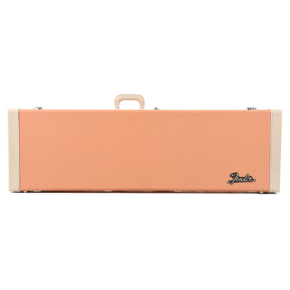 Fender Pacific Peach Case & Accessory Bundle for Precision Bass/Jazz Bass