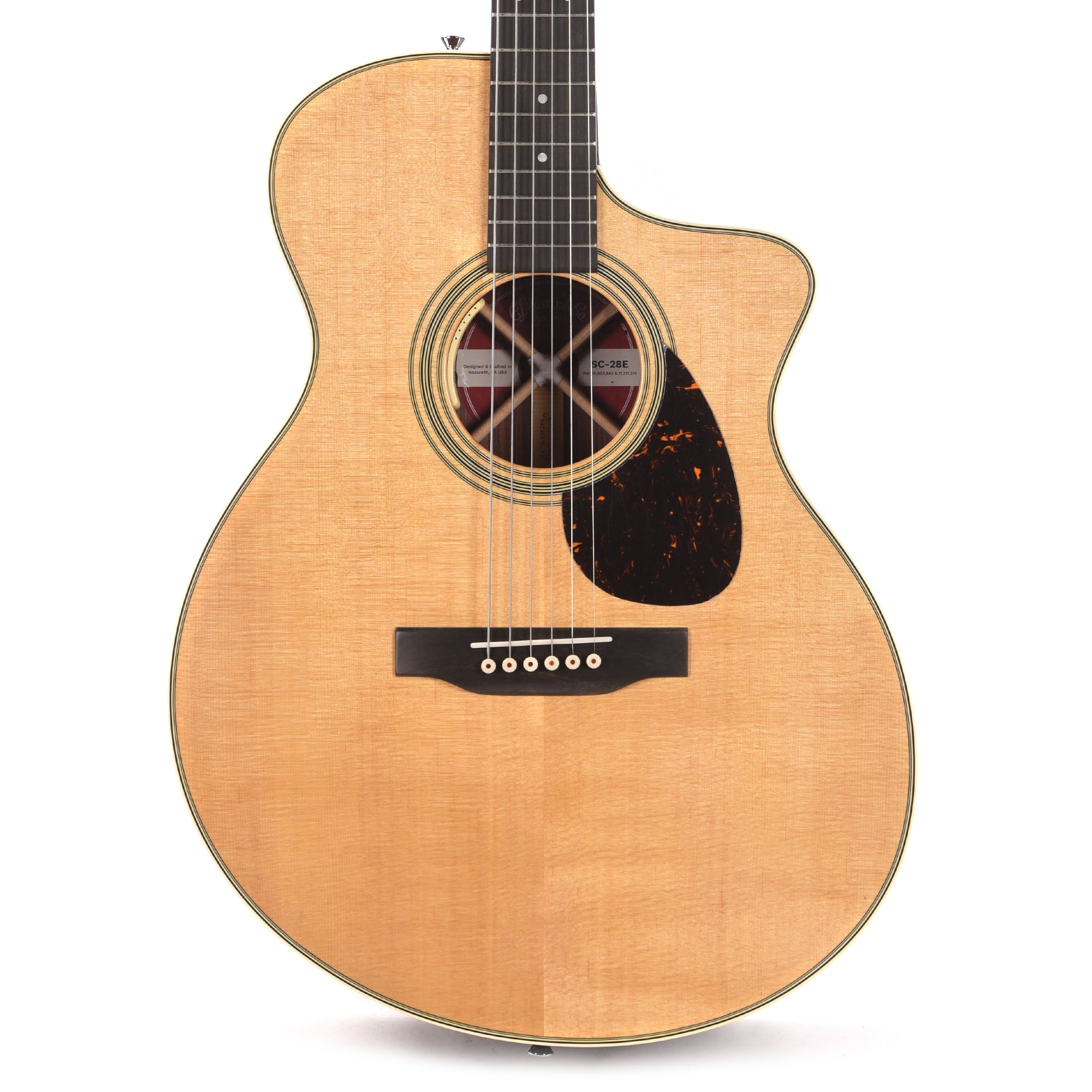 Martin Standard Series SC-28ELRB Spruce/East Indian Rosewood Natural w/LR Baggs