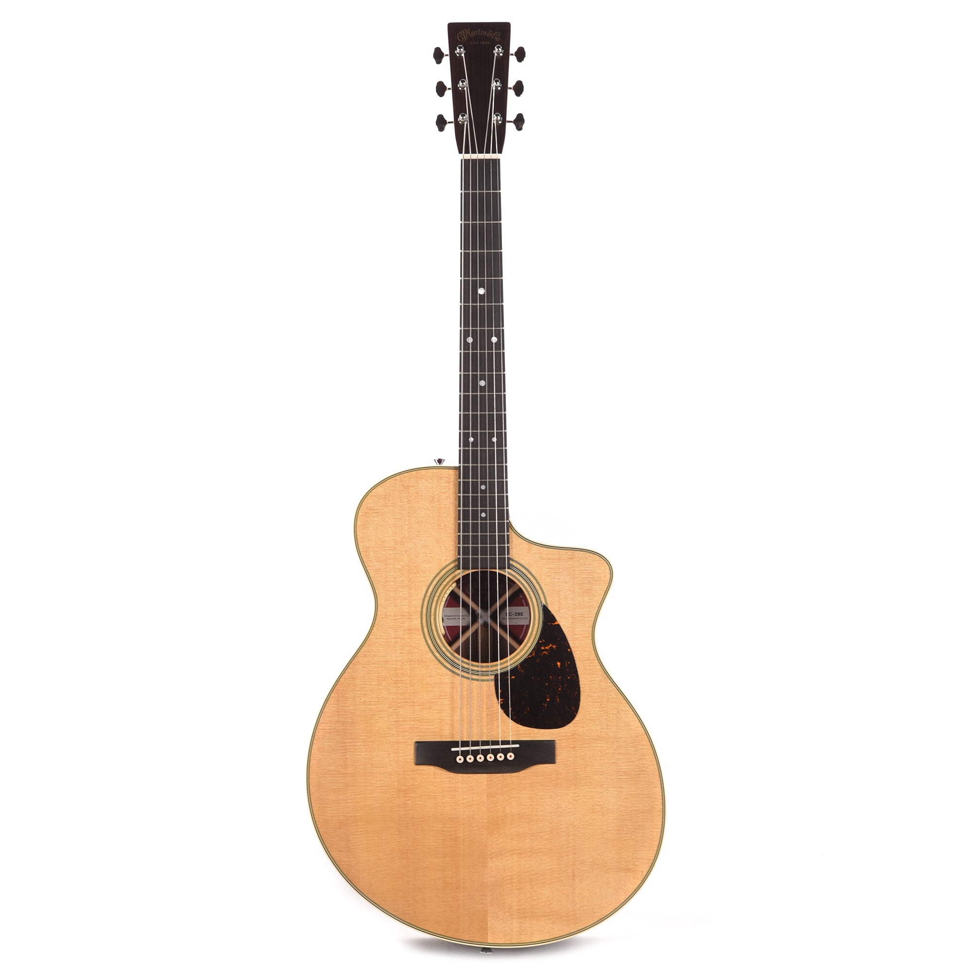 Martin Standard Series SC-28ELRB Spruce/East Indian Rosewood Natural w/LR Baggs
