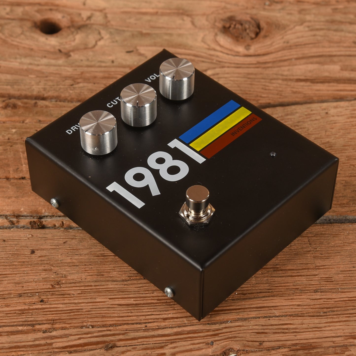 1981 Inventions DRV Overdrive Effect Pedals