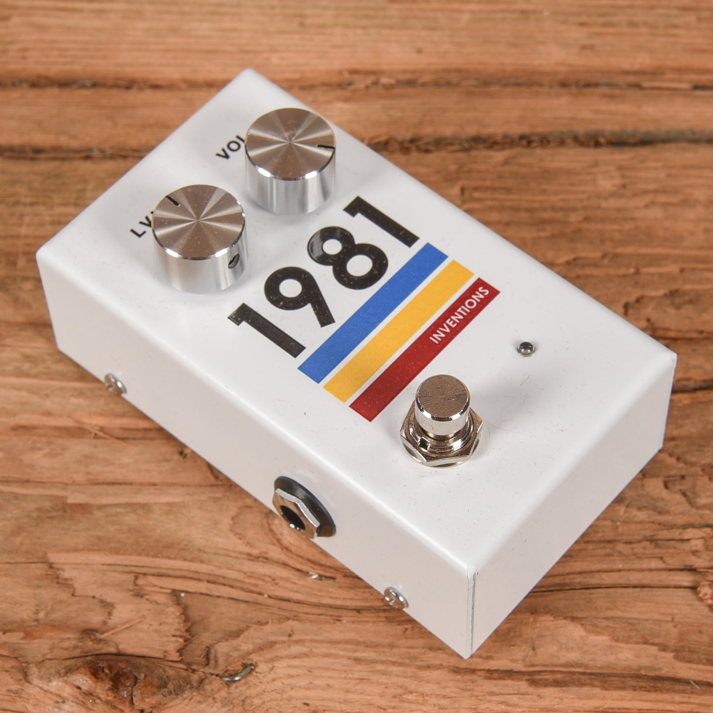 1981 Inventions LVL Full Range Overdriver Effect Pedals