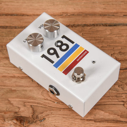 1981 Inventions LVL Full Range Overdriver Effect Pedals