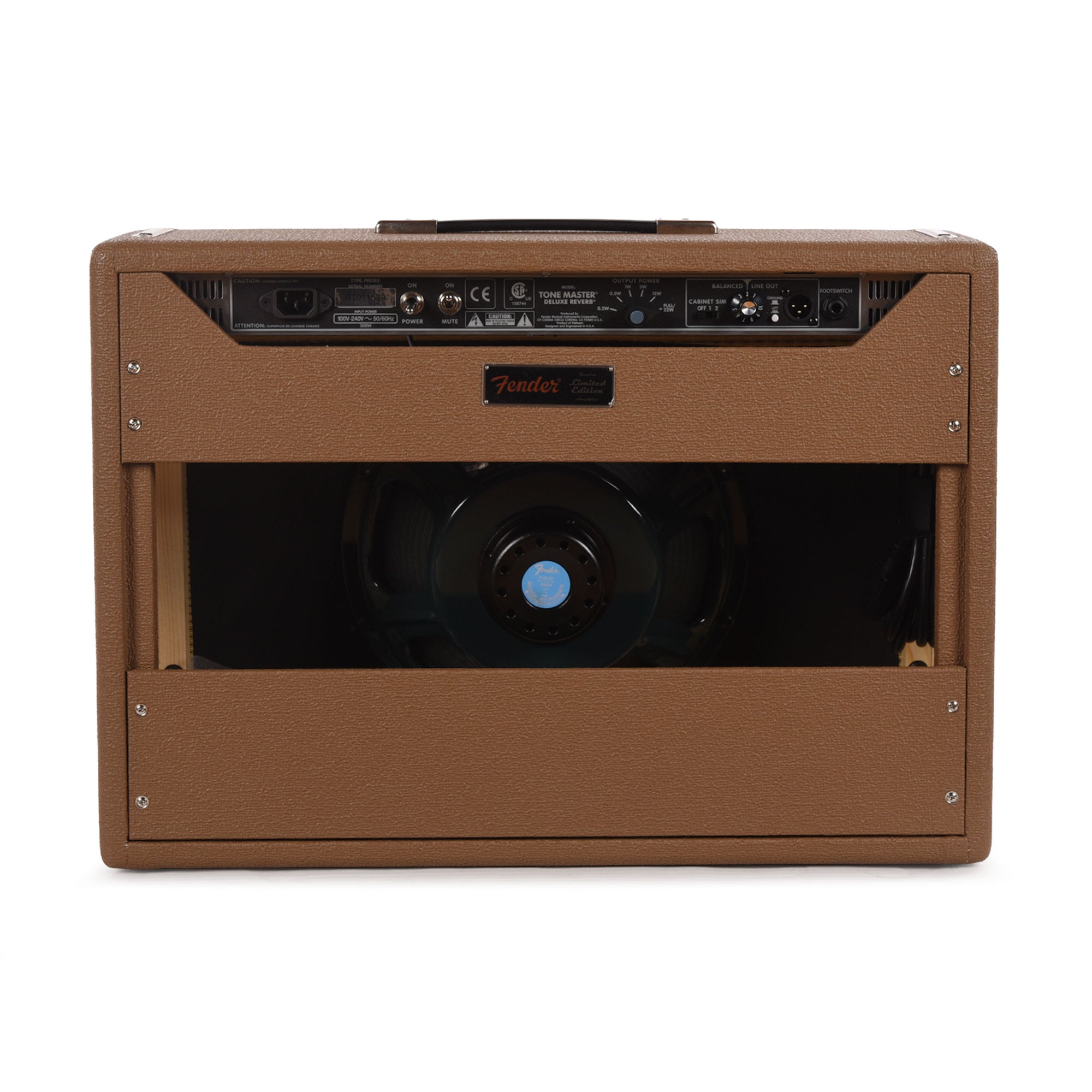 Fender FSR Tone Master Deluxe Reverb 100w 1x12 Combo Cocoa w/ Celestion Neo