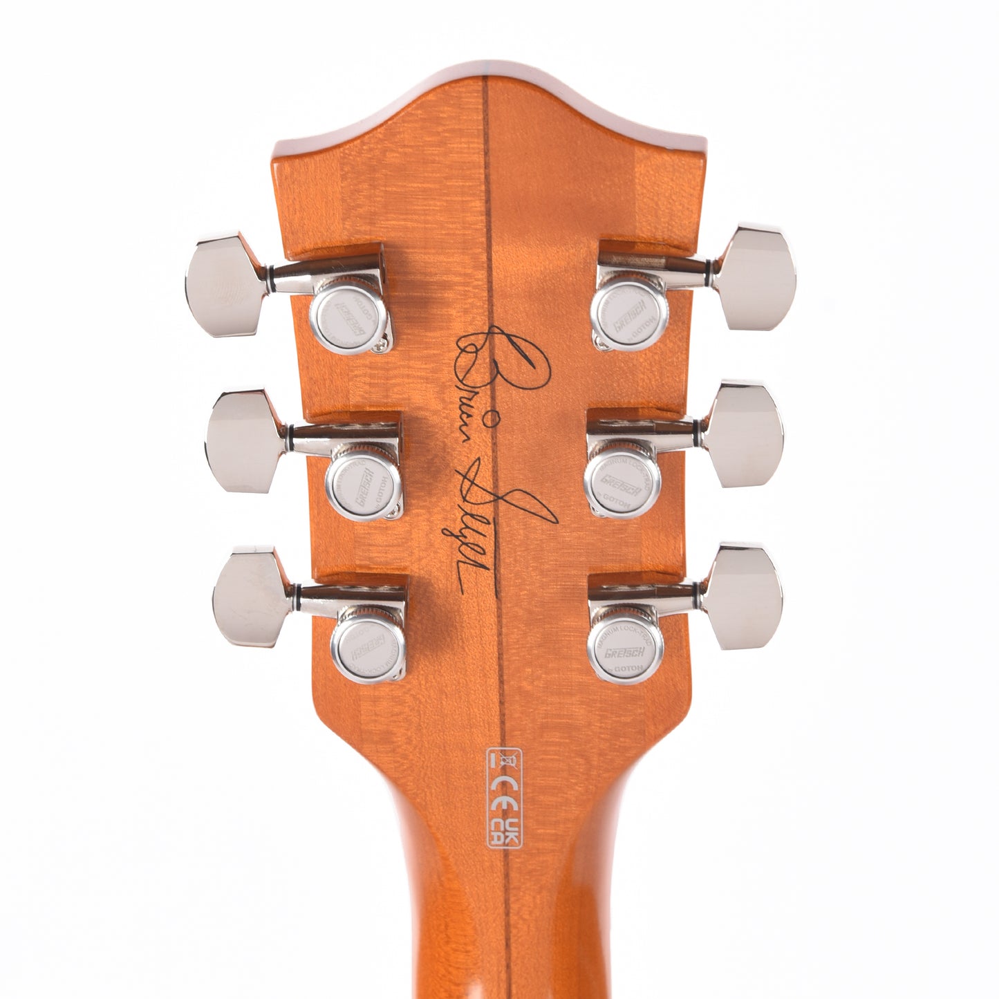 Gretsch G6120T-BSSMK Brian Setzer Signature Nashville Hollow Body '59 "Smoke" Smoke Orange