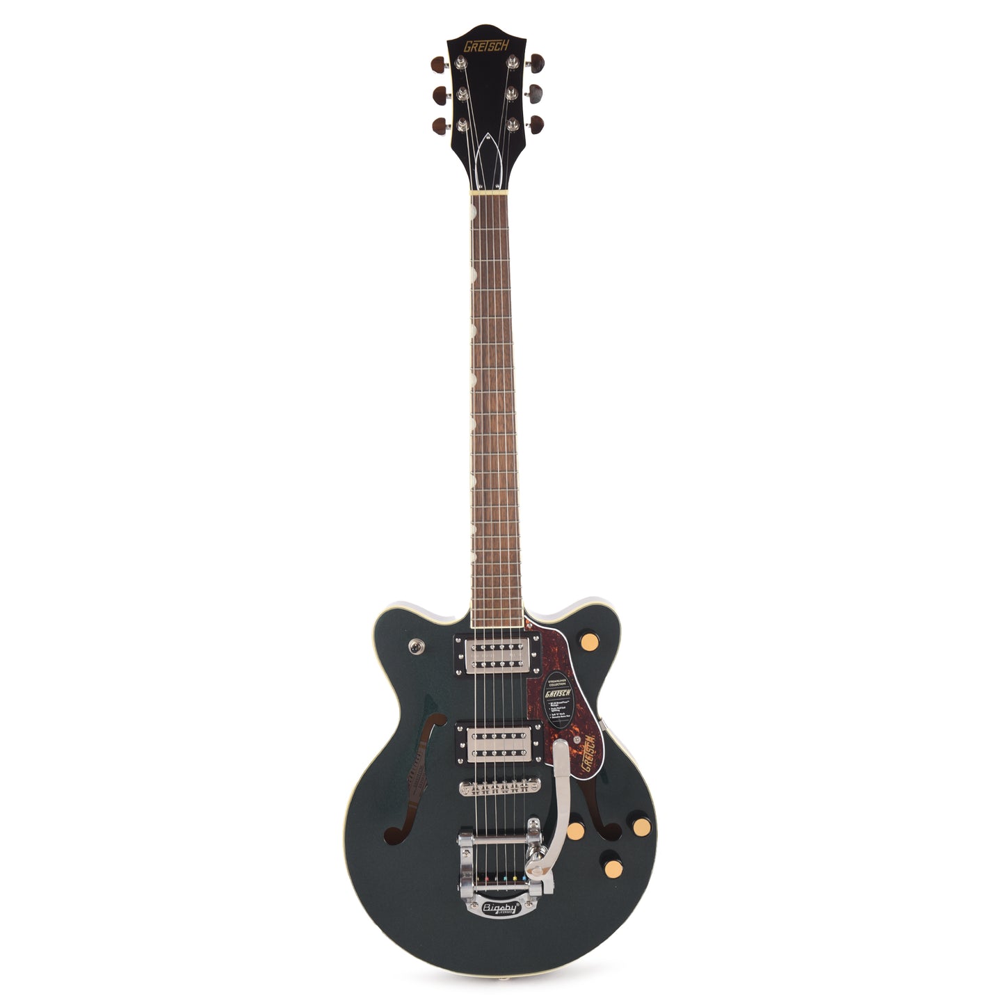 Gretsch Streamliner G2655T Center Block Jr. Double-Cut Cadillac Green w/Bigsby