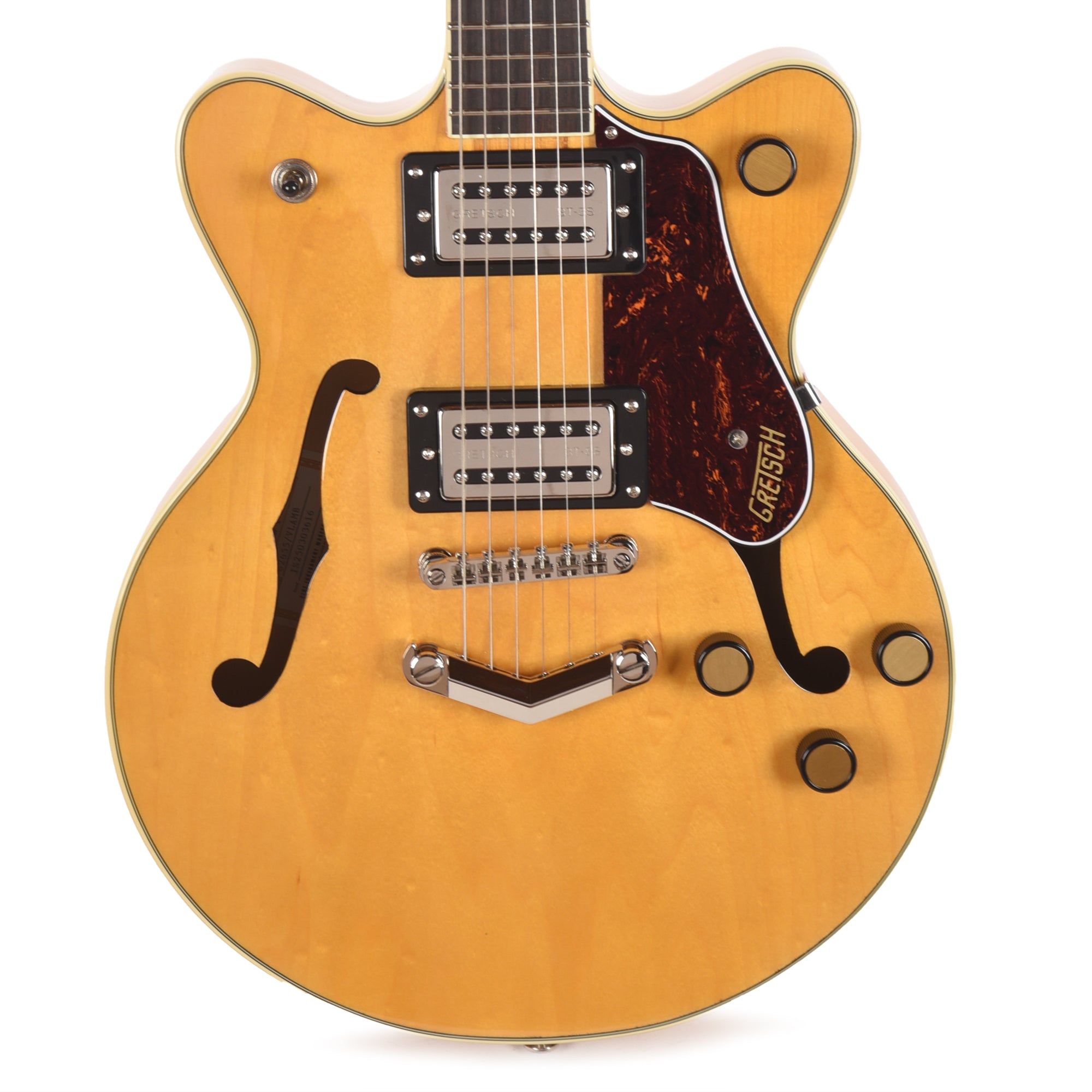 Gretsch Streamliner G2655 Center Block Jr. Double-Cut Village Amber w/V-Stoptail
