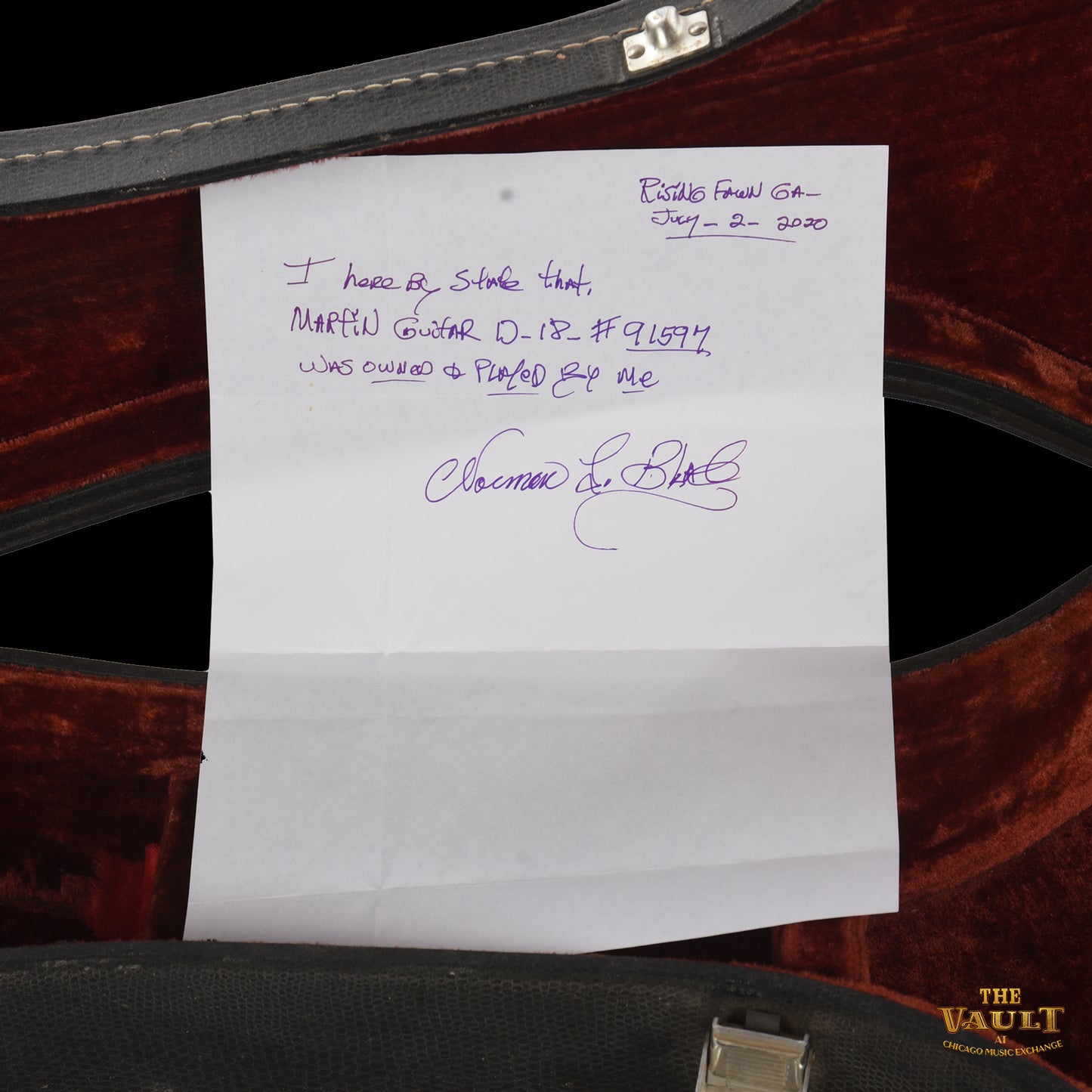 Martin D-18 (Previously Owned by Norman Blake) Natural 1945